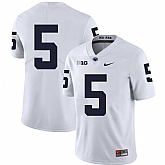 Penn State Nittany Lions 5 DaeSean Hamilton White Nike College Football Jersey Dzhi,baseball caps,new era cap wholesale,wholesale hats